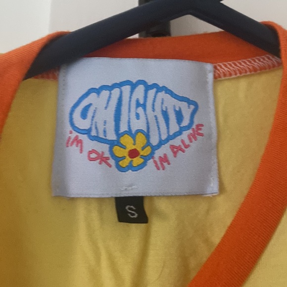 yellow zebra OMIGHTY tank top - Picture 5 of 5